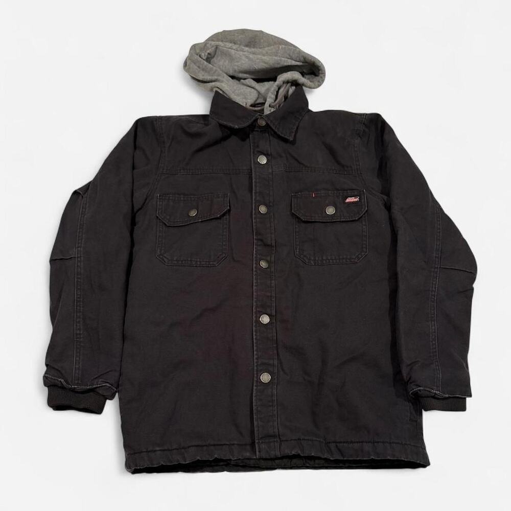 Dickies black duck canvas hooded